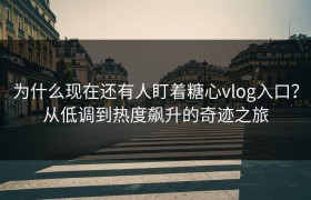 为什么现在还有人盯着糖心vlog入口？从低调到热度飙升的奇迹之旅