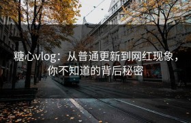 糖心vlog：从普通更新到网红现象，你不知道的背后秘密