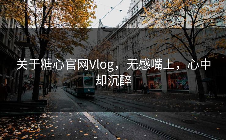 关于糖心官网Vlog，无感嘴上，心中却沉醉