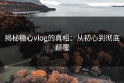 揭秘糖心vlog的真相：从初心到彻底颠覆